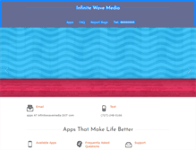 Tablet Screenshot of infinitewavemedia.com